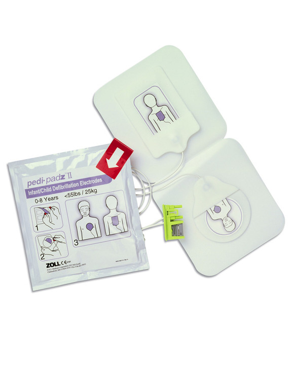 ZOLL Pedi-Padz II | Paediatric Electrodes for ZOLL AED Plus | Physical Sports First Aid