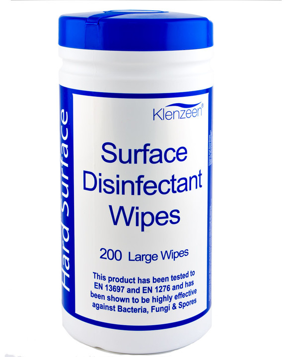 Antibacterial Hard Surface Wipes | Drum of 200 | Physical Sports First Aid