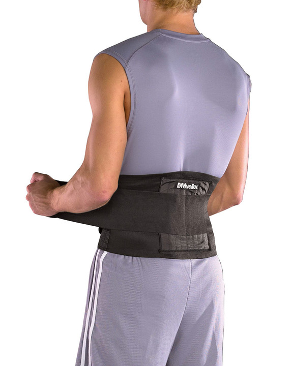 Mueller 4581 Adjustable Back Brace | Rear View | Physical Sports First Aid