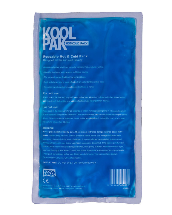 Koolpak Reusable Hot and Cold Pack, Large | Physical Sports First Aid