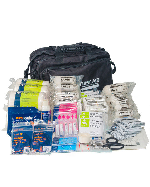 Bomb Blast First Aid Kit | Showing Contents | Physical Sports First Aid