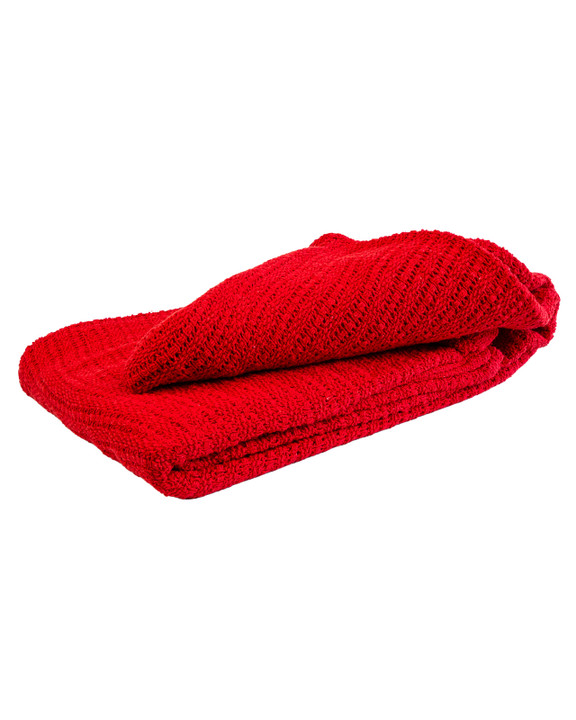 Red Stretcher Blanket | Cellular Cotton Blanket | Physical Sports First Aid