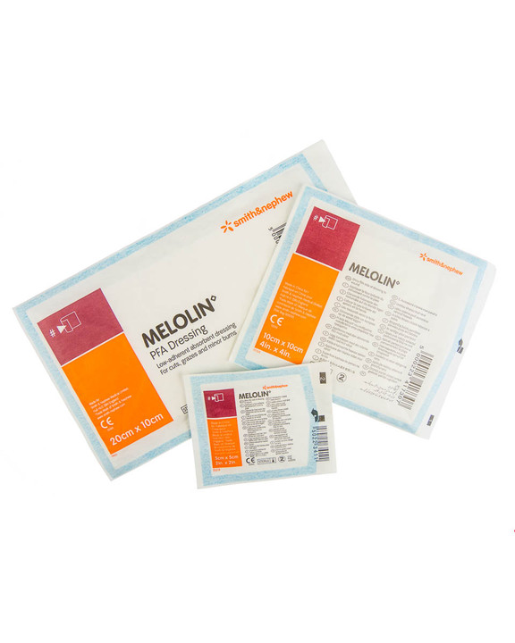 Melolin Non-Adherent Dressing | Single Dressings | Physical Sports First Aid