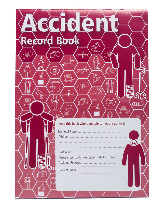 Accident Record Book | Front Cover Photograph | Physical Sports First Aid