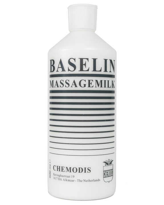 Baselin Massage Milk | 500ml Bottle | Physical Sports First Aid