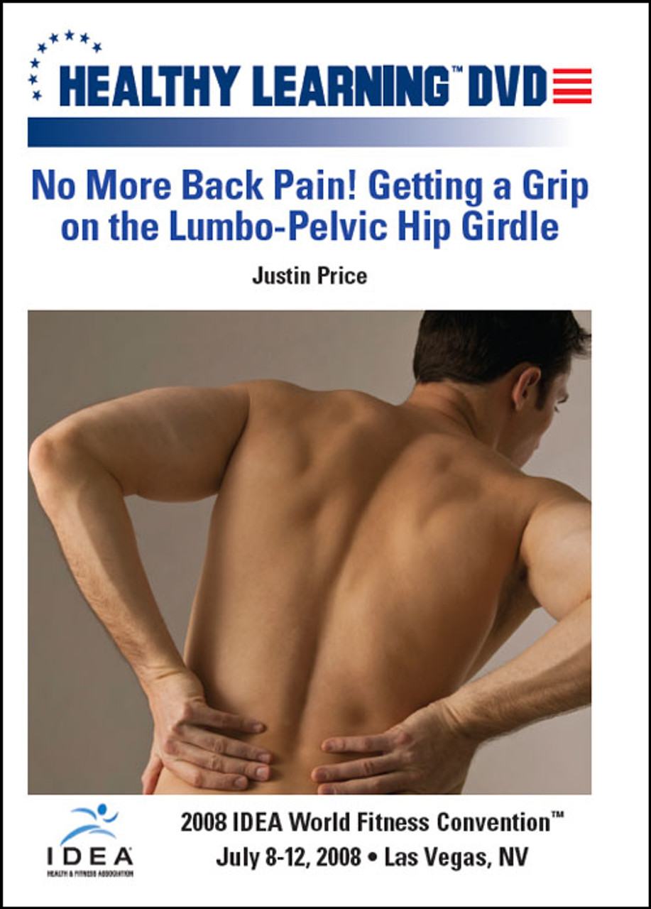 Back Pain & Lumbo Pelvic Hip Girdle DVDs, Stretching & Strengthening  Exercises DVD, Assessing Imbalances Video