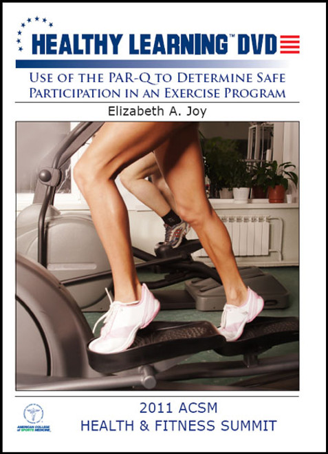 Use of the Par-Q to Determine Safe Participation in an Exercise Program