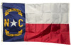 North Carolina 3x5 Feet Nylon State Flag Made in USA
