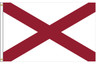 Alabama 4 feet by 6 feet Nylon State Flag 4 feet by 6 feet