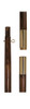 8 Feet Oak Finished 1-1/8 Inch Diameter Indoor and Parade Flagpole with Brass Joint 050284