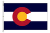 Colorado 12x18 Feet Nylon State Flag Made in USA