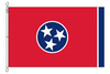 Tennessee 10x15 Feet Nylon State Flag Made in USA