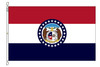 Missouri 10x15 Feet Nylon State Flag Made in USA