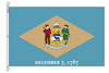 Delaware 10x15 Feet Nylon State Flag Made in USA