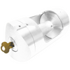 White M-Winch M-6 Internal Halyard 6 Inch Flagpole Butt Diameter with Wall Thickness of 0.156 or 0.188 Inch 360028