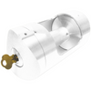 White M-Winch M-8 Internal Halyard 8 Inch Flagpole Butt Diameter with Wall Thickness of 0.156 0.188 or 0.250 Inch 360030