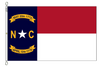 North Carolina 12x18 Feet Nylon State Flag Made in USA