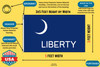 Fort Moultrie 3x5 Foot Outdoor Nylon Flag – Heavy-Duty, UV-Resistant, Made in USA, with Brass Grommets 060565