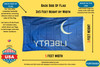 Fort Moultrie 3x5 Foot Outdoor Nylon Flag – Heavy-Duty, UV-Resistant, Made in USA, with Brass Grommets 060565