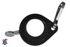 3/4" To 1 Inch Black Rotating Flag Mounting Rings (Qty 4, 1 Inch)