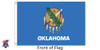 Oklahoma 5x8 Feet Nylon State Flag Made in USA