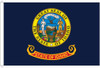 Idaho 8 feet by 12 feet Nylon State Flag 8 feet by 12 feet