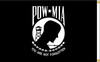 POW MIA Double Sided 5 feet by 8 feet Back Side Of Flag