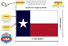 Texas 10x15 Feet Nylon State Flag Made in USA