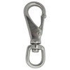 4-3/4 Inch Stainless Steel Swivel Snap with Large Eye Opening for Larger Flags (1 Snap) 350257