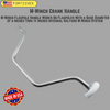 M-Winch Flagpole Crank Handle MH-612 for Flagpole Butt Diameter of 6 Inches Thru 14 Inches With M-Winch Systems 360046