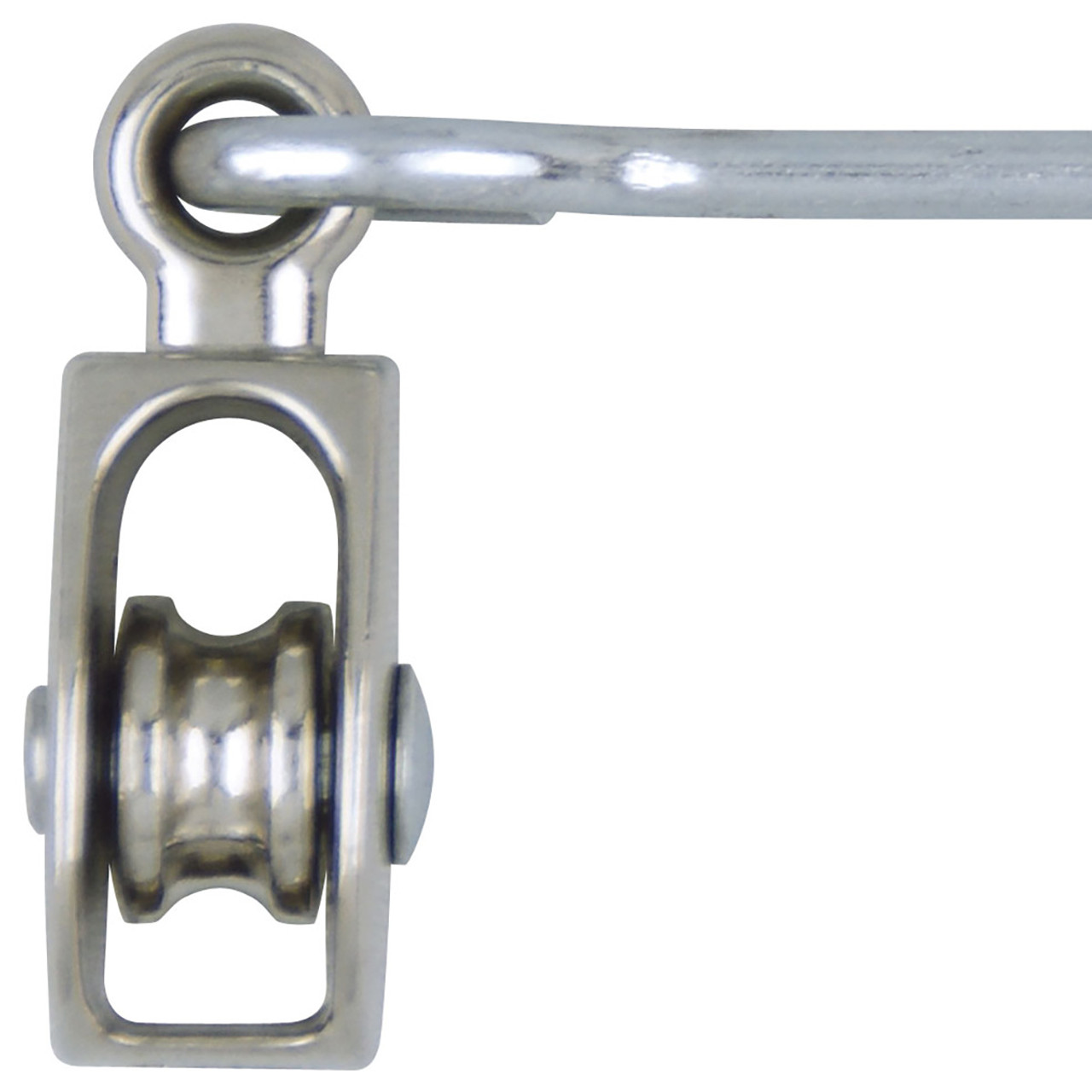 Premium Flagpole Pulley and EyeBolt Assembly for Easy Flag Raising