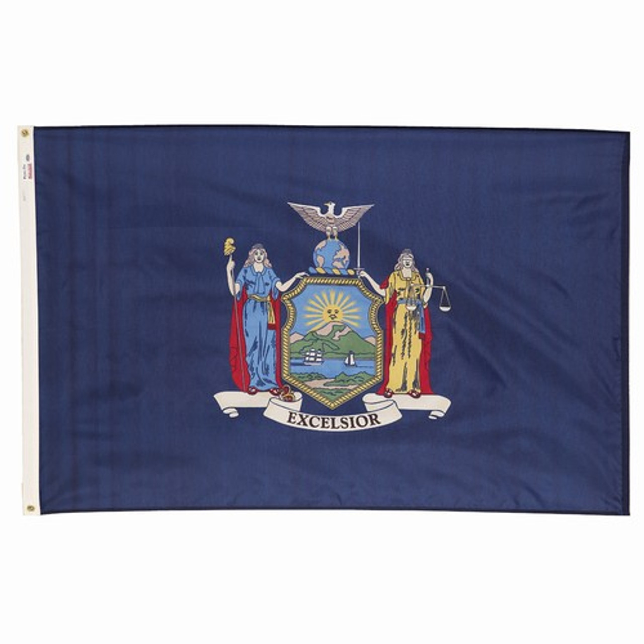 New York State Flag 3x5 Feet Spectramax Nylon by Valley Forge Flag ...