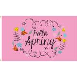 Get Your Home Ready for Spring with the Hello Spring Flag