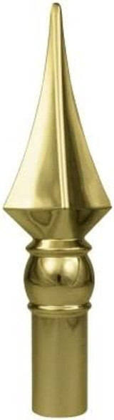 8 Inch Hi-Impact ABS Styrene Spear Gold Ornament: A Perfect Addition to Your Decor