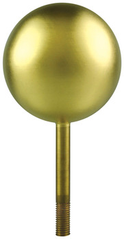 5" Inch Gold Leaf Copper Ball Flagpole Ornament