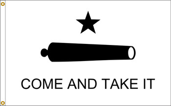 Come And Take It 2ftx3ft Nylon Flag 2x3 Made in USA 2'x3' Come And Take It 2ftx3ft Nylon Flag 2x3 Made in USA 2'x3'