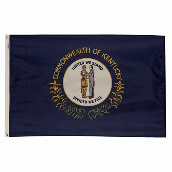 Kentucky State Flag 3x5 Feet Spectramax Nylon by Valley Forge Flag 35232170