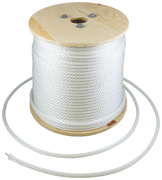 1/4 Inch Diameter x 1000 Feet Length Spool Bronze #313 Polyester Wire Center Halyard - Flagpole Rope 350237