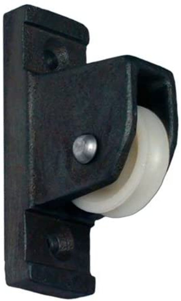 Vertical Mount Flagpole Pulley Black No Holes Drilled 340300