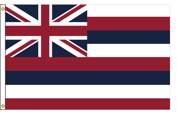 Hawaii 4 feet by 6 feet Nylon State Flag 4 feet by 6 feet