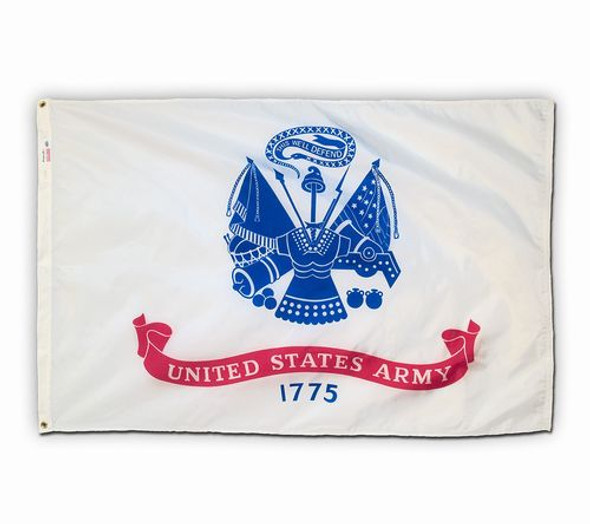 Army Flag 2x3 Feet PERMA-NYL Nylon by Valley Forge Flag 23236900