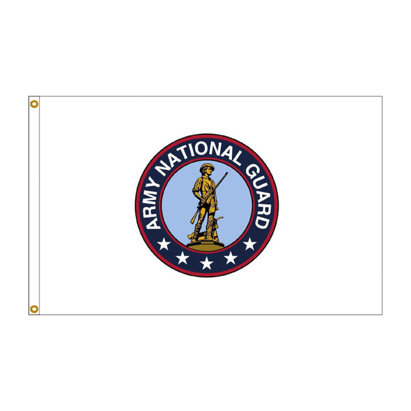 Army National Guard 3x5 Feet Nylon Flag Made in US