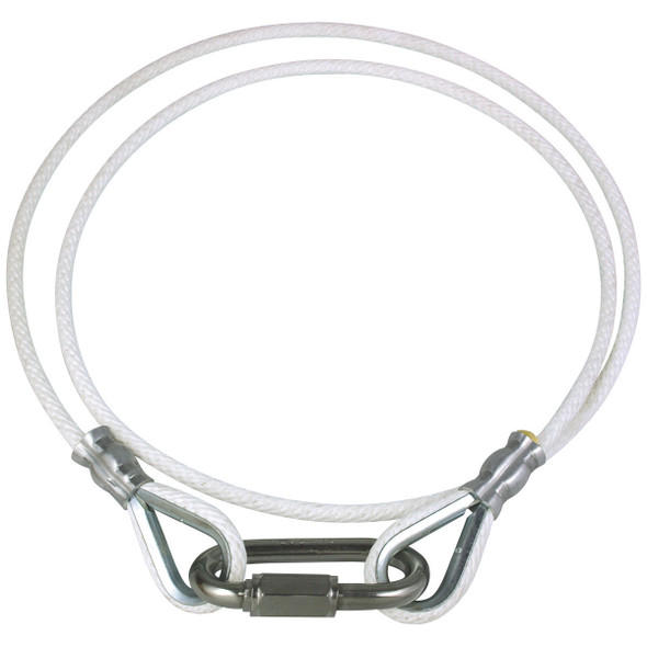 Rope Retainer Ring for 6.5 Inch Flagpole Butt Diameter White 360232