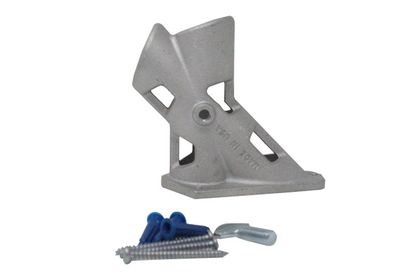 1.25" 2 Position 1-1/4 Inch Aluminum Flagpole Bracket With Hardware 1.25" 2 Position 1-1/4 Inch Aluminum Flagpole Bracket With Hardware