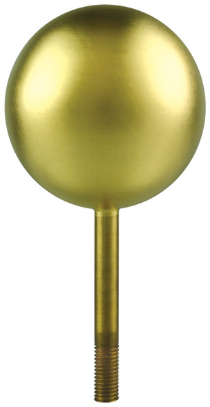 5" Inch Gold Leaf Copper Ball Flagpole Ornament 330048