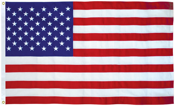 American Flag Made in USA (Nylon, 2.5x4 Feet / 30x48 Inches)