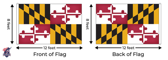 FlagSource - Bandiera Stato Kansas In Nylon - 4x6 Piedi (120x180 Cm) - Cucita E Stampata In USA