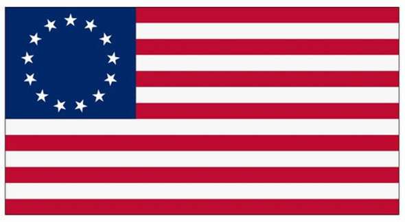 Betsy Ross 3x5 Feet Cotton First Stars And Stripes Flag By Valley Forge Flag 35121580