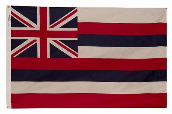 Hawaii State Flag 3x5 Feet Spectramax Nylon by Valley Forge Flag 35232110