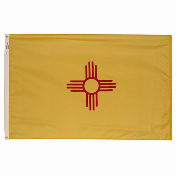 New Mexico State Flag 3x5 Feet Spectramax Nylon by Valley Forge Flag 35232310